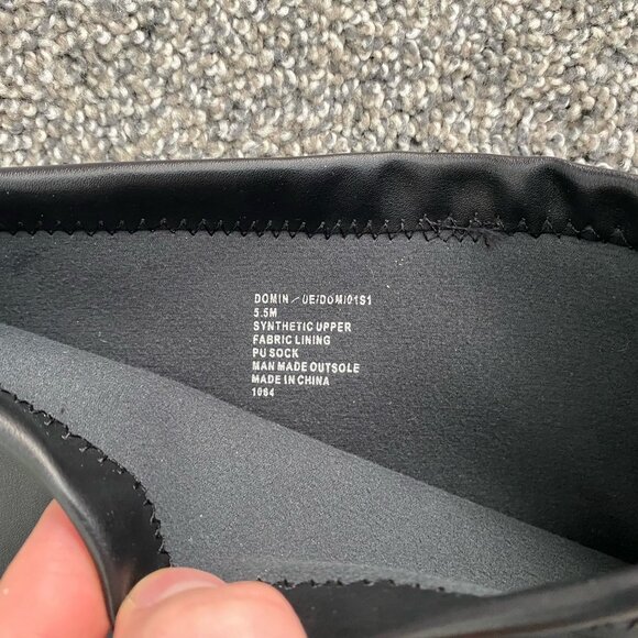 Steve Madden Vava Thigh High Black Leather Stiletto Boots - Picture 5 of 5